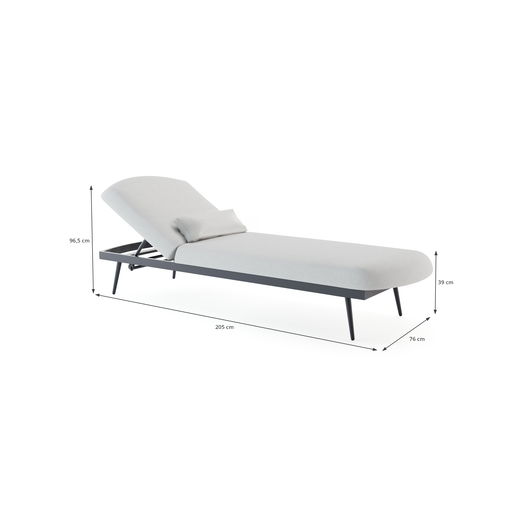 Confort Sun Lounger Compact