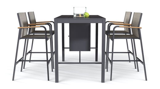 Alto Dining 4 mit Feuertisch Alto Dining 4 mit Feuertisch