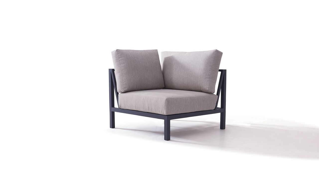 Plaza Ecksofa 90 cm - anthrazit
