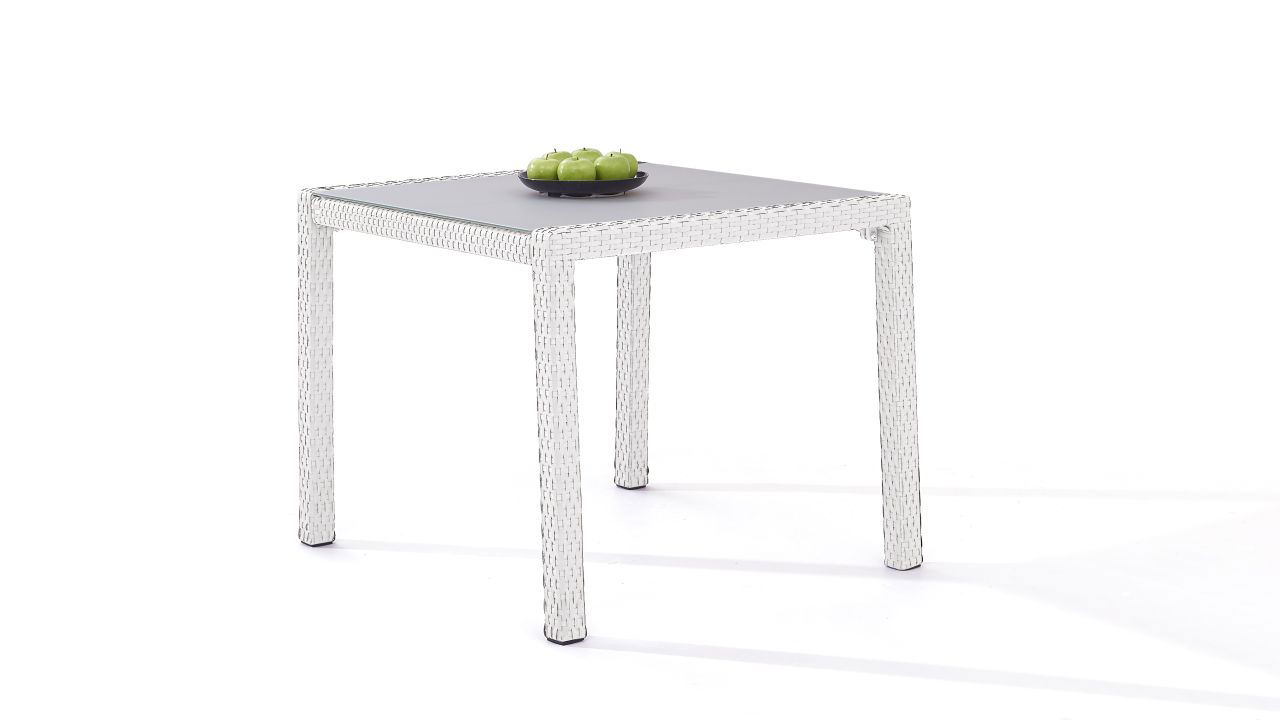 Esstisch 90 cm (weiß)