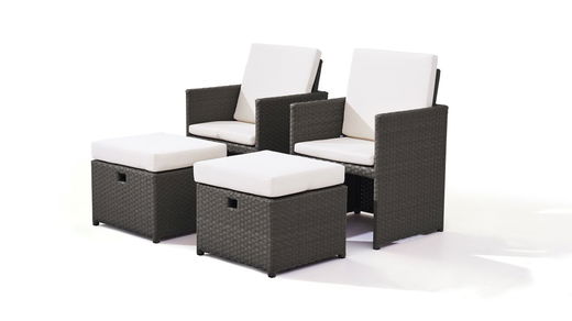 Stuhl und Hocker Bodiner, je 2 Stück Stuhl und Hocker Bodiner, je 2 Stück