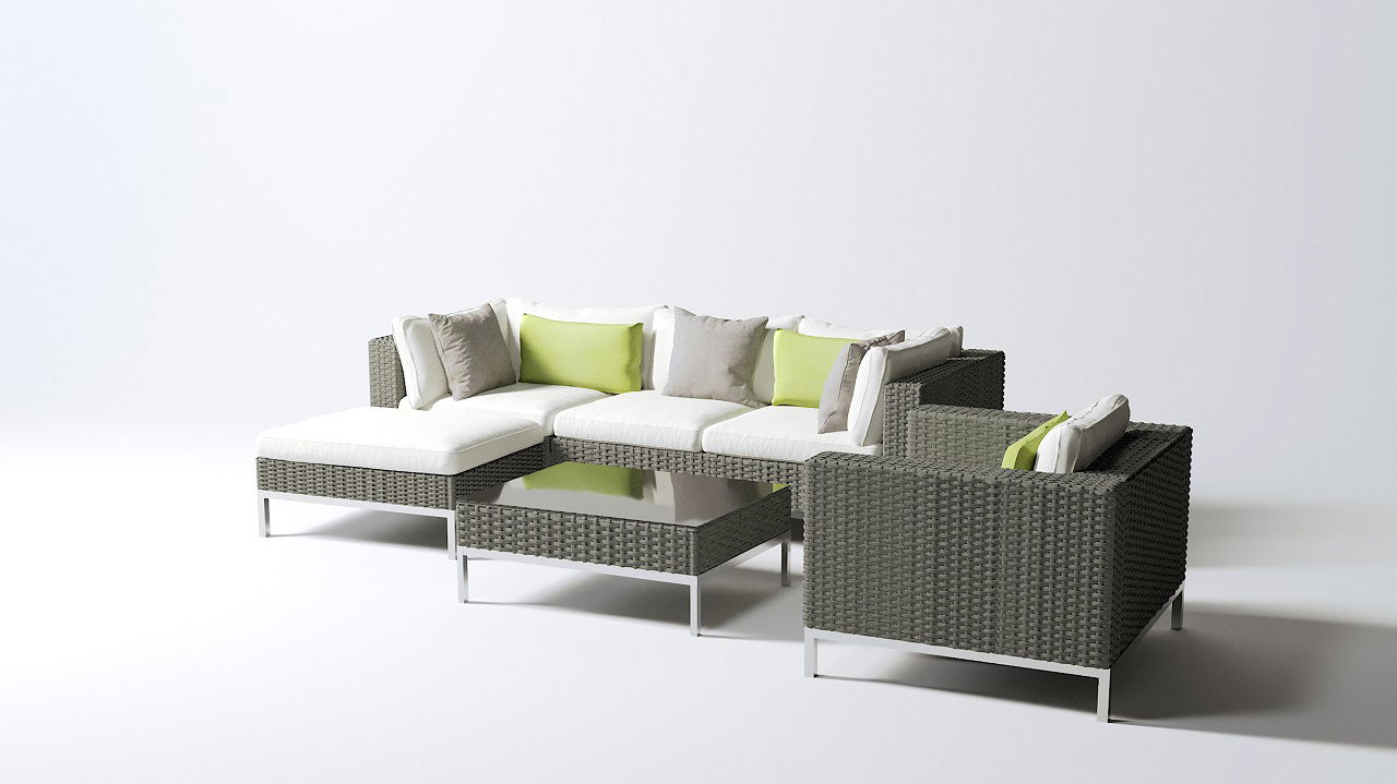 Big Nizza Rücken- und Sitzauflagen