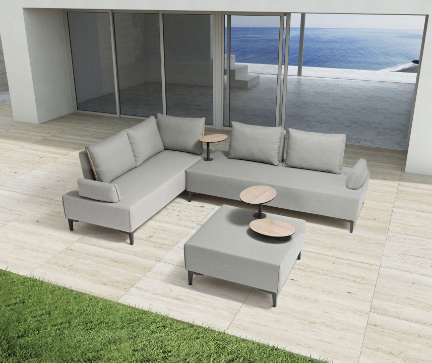 Freedom Multifunktions Einzelsofa grau Living Zone Exklusive Gartenmobel living zone