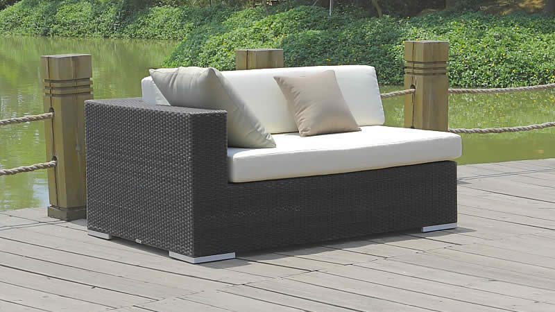 Rattan cube sofa hotsell